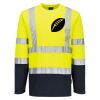 Hi-Vis Cotton Comfort Contrast T-Shirt L/S Thumbnail