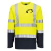 Hi-Vis Cotton Comfort Contrast T-Shirt L/S Thumbnail