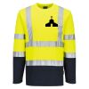 Hi-Vis Cotton Comfort Contrast T-Shirt L/S Thumbnail