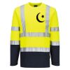 Hi-Vis Cotton Comfort Contrast T-Shirt L/S Thumbnail