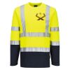 Hi-Vis Cotton Comfort Contrast T-Shirt L/S Thumbnail