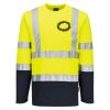 Hi-Vis Cotton Comfort Contrast T-Shirt L/S Thumbnail
