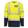 Hi-Vis Cotton Comfort Contrast T-Shirt L/S Thumbnail