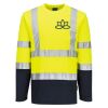Hi-Vis Cotton Comfort Contrast T-Shirt L/S Thumbnail