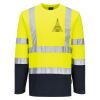 Hi-Vis Cotton Comfort Contrast T-Shirt L/S Thumbnail