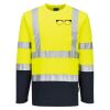 Hi-Vis Cotton Comfort Contrast T-Shirt L/S Thumbnail