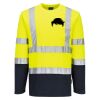 Hi-Vis Cotton Comfort Contrast T-Shirt L/S Thumbnail