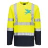 Hi-Vis Cotton Comfort Contrast T-Shirt L/S Thumbnail