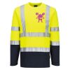 Hi-Vis Cotton Comfort Contrast T-Shirt L/S Thumbnail