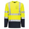 Hi-Vis Cotton Comfort Contrast T-Shirt L/S Thumbnail