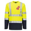 Hi-Vis Cotton Comfort Contrast T-Shirt L/S Thumbnail