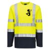 Hi-Vis Cotton Comfort Contrast T-Shirt L/S Thumbnail