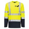 Hi-Vis Cotton Comfort Contrast T-Shirt L/S Thumbnail