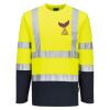 Hi-Vis Cotton Comfort Contrast T-Shirt L/S Thumbnail