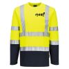 Hi-Vis Cotton Comfort Contrast T-Shirt L/S Thumbnail