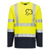 Hi-Vis Cotton Comfort Contrast T-Shirt L/S Thumbnail