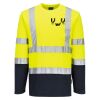 Hi-Vis Cotton Comfort Contrast T-Shirt L/S Thumbnail