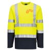 Hi-Vis Cotton Comfort Contrast T-Shirt L/S Thumbnail