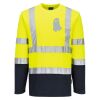 Hi-Vis Cotton Comfort Contrast T-Shirt L/S Thumbnail