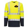 Hi-Vis Cotton Comfort Contrast T-Shirt L/S Thumbnail