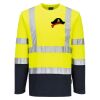 Hi-Vis Cotton Comfort Contrast T-Shirt L/S Thumbnail