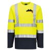 Hi-Vis Cotton Comfort Contrast T-Shirt L/S Thumbnail