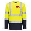 Hi-Vis Cotton Comfort Contrast T-Shirt L/S Thumbnail