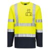 Hi-Vis Cotton Comfort Contrast T-Shirt L/S Thumbnail