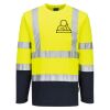 Hi-Vis Cotton Comfort Contrast T-Shirt L/S Thumbnail