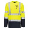 Hi-Vis Cotton Comfort Contrast T-Shirt L/S Thumbnail