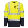 Hi-Vis Cotton Comfort Contrast T-Shirt L/S Thumbnail