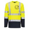 Hi-Vis Cotton Comfort Contrast T-Shirt L/S Thumbnail