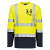 Hi-Vis Cotton Comfort Contrast T-Shirt L/S Thumbnail