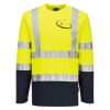 Hi-Vis Cotton Comfort Contrast T-Shirt L/S Thumbnail