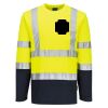 Hi-Vis Cotton Comfort Contrast T-Shirt L/S Thumbnail
