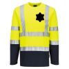 Hi-Vis Cotton Comfort Contrast T-Shirt L/S Thumbnail