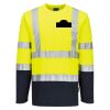 Hi-Vis Cotton Comfort Contrast T-Shirt L/S Thumbnail