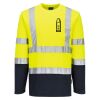 Hi-Vis Cotton Comfort Contrast T-Shirt L/S Thumbnail
