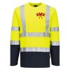 Hi-Vis Cotton Comfort Contrast T-Shirt L/S Thumbnail