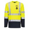 Hi-Vis Cotton Comfort Contrast T-Shirt L/S Thumbnail