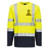Hi-Vis Cotton Comfort Contrast T-Shirt L/S Thumbnail