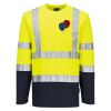 Hi-Vis Cotton Comfort Contrast T-Shirt L/S Thumbnail