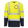 Hi-Vis Cotton Comfort Contrast T-Shirt L/S Thumbnail