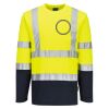Hi-Vis Cotton Comfort Contrast T-Shirt L/S Thumbnail