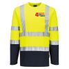 Hi-Vis Cotton Comfort Contrast T-Shirt L/S Thumbnail