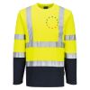 Hi-Vis Cotton Comfort Contrast T-Shirt L/S Thumbnail