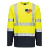 Hi-Vis Cotton Comfort Contrast T-Shirt L/S Thumbnail