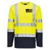 Hi-Vis Cotton Comfort Contrast T-Shirt L/S Thumbnail
