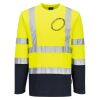 Hi-Vis Cotton Comfort Contrast T-Shirt L/S Thumbnail
