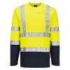 Hi-Vis Cotton Comfort Contrast T-Shirt L/S Thumbnail